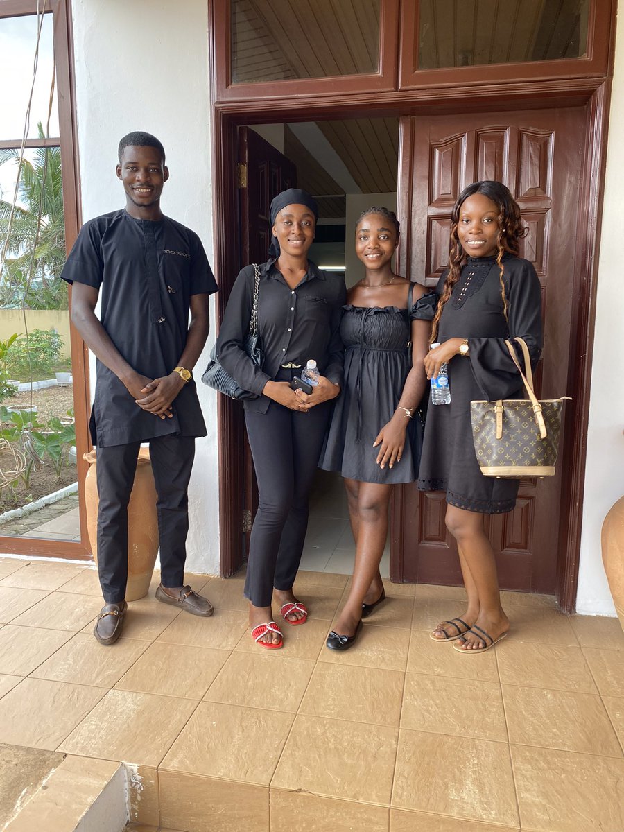 histal_ug's tweet photo. Yesterday Monday 8th May 2023, Some Staff and Executives of HISTAL led by the Head of Department, visited the Family of the Late Dr. Doris Essah, who was an active faculty member until her death on 26th April 2023. https://t.co/Vpjhb37209
