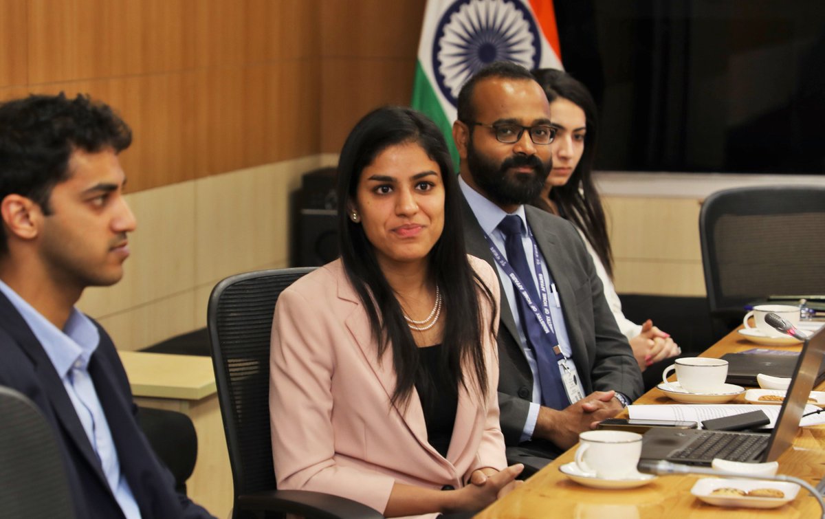investindia's tweet photo. Team @investindia hosted a roundtable for 10 Spanish aerospace companies to explore opportunities in India's aerospace &amp; defence sector, focusing on the TATA-Airbus C-295 supply chain.

#InvestInIndia #MakeInIndia #Aerospace #Defence #C295 #DefenceSector #InvestIndia @makeinindia https://t.co/tgB50DZacG