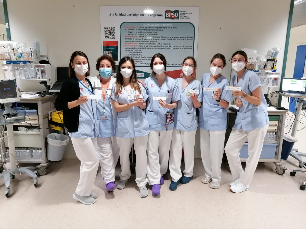 BPSOValdecilla's tweet photo. Difundiendo la Guía de Buenas Prácticas en valoración y manejo del #Dolor en la planta de hospitalización de @HematValdecilla 
#ComprometidosConTuCuidado 

@HUnivValdecilla @scsalud @RNAO @CECBE_JBI @Investenisciii @DorisGrinspun https://t.co/9YBboEO1xv