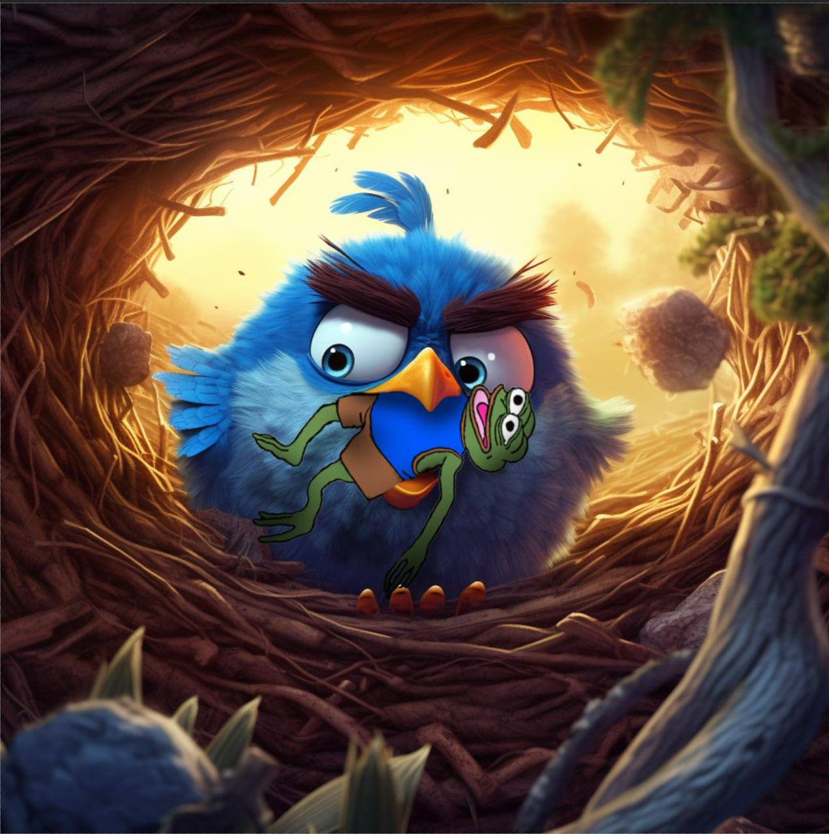 BSCGemsAlert's tweet photo. Remember the legendary blue bird of Twitter? His name is $LARRY

I think this meme project has an insane potential because nobody thought about meme’ing the blue twitter bird.

They are launching soon, and are doing airdrops for people who engage with their tweets! Give them a follow, so you don’t miss the launch! @Larry_ether

🔹Most known bird on the internet
🔹0% Tax (birds don't pay taxes)
🔹Liquidity locked for 44 years
🔹Even #PEPE adores $LARRY

https://t.co/EmJa1oynXR

$LARRY #PEPE $BEN #BOB #MemeCoinSeason  #memecoins