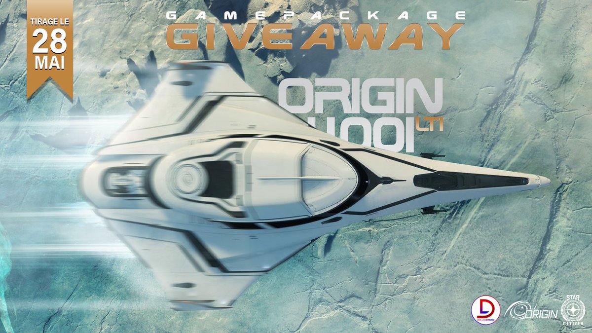 DealoC's tweet photo. Envie de jouer à Star Citizen ? #GIVEAWAY en partenariat avec @RobertsSpaceInd !

🍀Gagne ton ORIGIN 400i + le jeu Star Citizen !
📅TAS le DIMANCHE 28 MAI 2023 à 19h 

Pour participer c'est ici https://t.co/yo91E6qVIJ
Let's gooo ! https://t.co/31iktwVp3M
