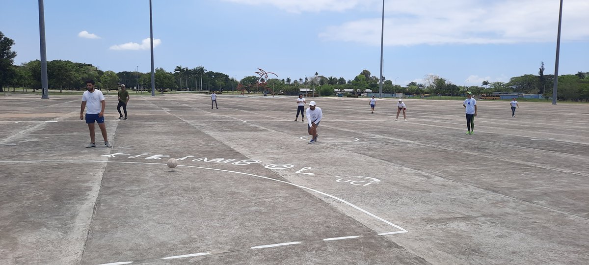 abel11264587's tweet photo. Desde este lunes 8 de Mayo las seis delegaciones en competencia buscan coronarse en esta edición de los Juegos Deportivos de Trabajadores de la @universidad_uci @sntecd_UCI @UlisesGuilarte @50Trabajadores @CubaMES @WalterBG_uci @CubaCentral @InderCuba @jit_digital @AlmaMater_Rev https://t.co/o8JE1O8Qx6