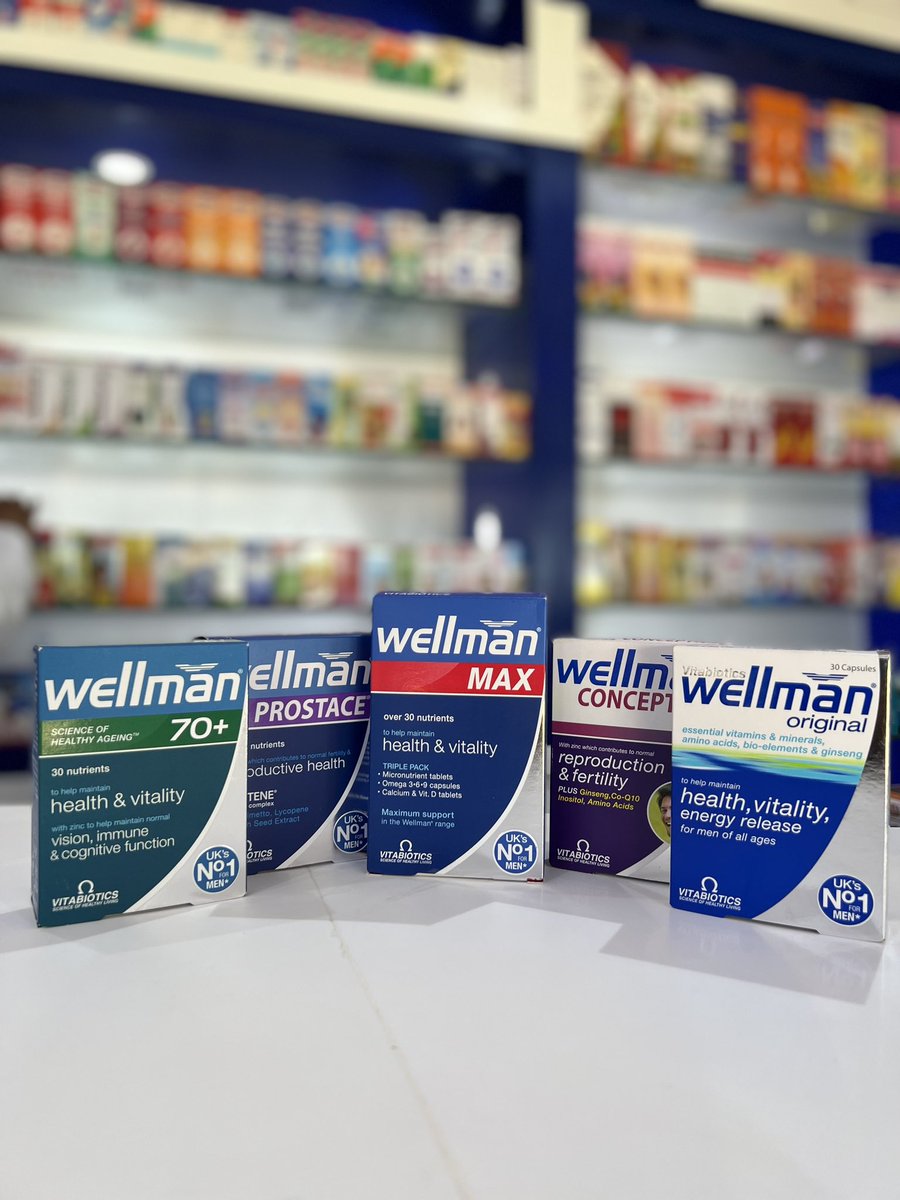 TopUp Pharmacy on Twitter "Dear Men, We have the Wellman Range of