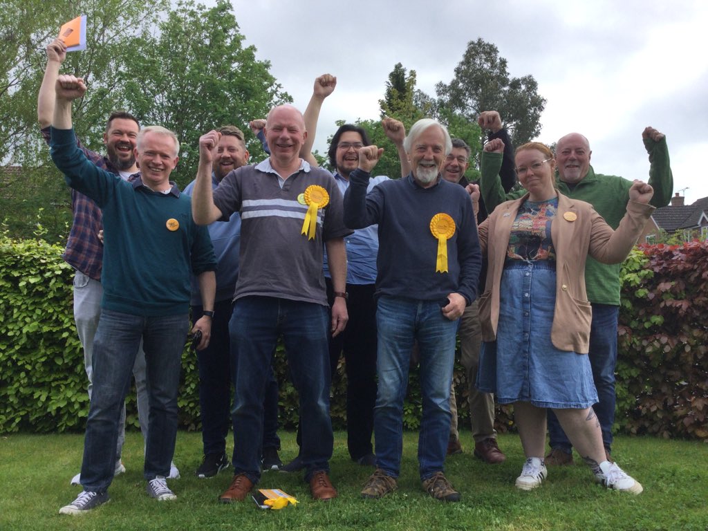 Congratulations to our new council group of nine Councillors! And thank you to all of those who stood as candidates elsewhere, delivered leaflets, made phonecalls and knocked doors.  Now the work begins…