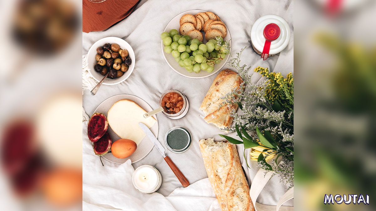 Nothing beats spending a sunny day outdoors with friends and family. There's just something about savoring a mellow and sauce-flavored Baijiu in the fresh woods that makes everything feel right. What's your go-to drink for a picnic day? #Moutai #China #MoreTastes