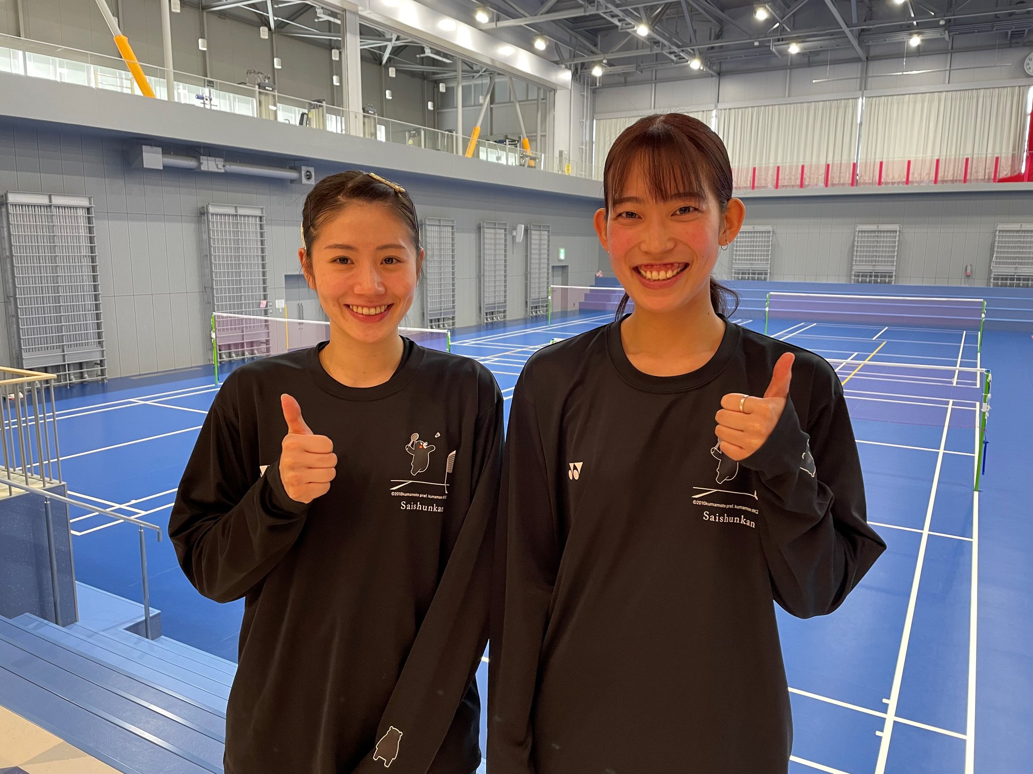 NHKスポーツ on Twitter: "#パリオリンピック の出場権をかけ いよいよ選考レースが始まった #バドミントン 女子ダブルスの新鋭 #シダマツ ペア #志田千陽 選手 #松山奈未 ...