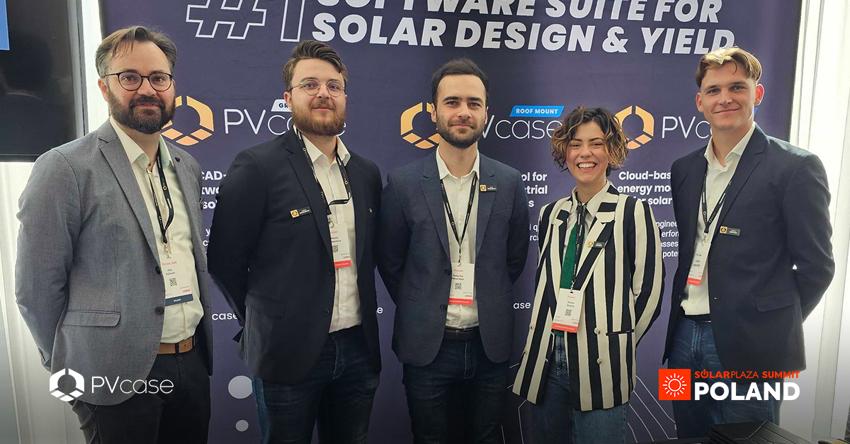 WeArePVcase's tweet photo. Hello from @Solarplaza Poland! If you are attending the event, don't miss a chance to meet our team - we are ready to show you how #PVcase products can transform your commercial and utility-scale power plant design projects. Hope to see you today!
#solaristhefuture #solardesign https://t.co/EB5GBAD5C6