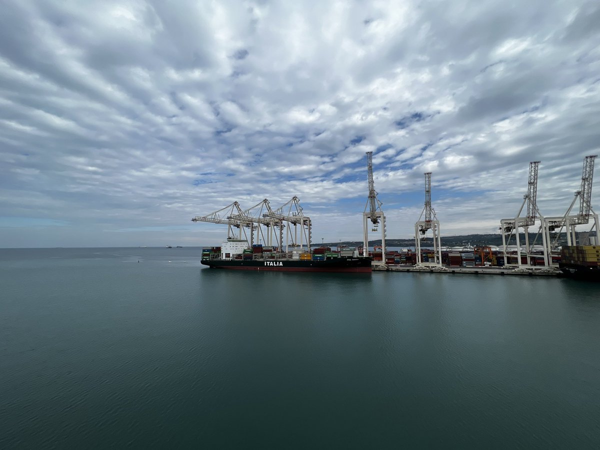 KevinAllcock's tweet photo. Views from the ship yard in Slovenia! 🇸🇮 #hardsurfacerepairs #hsr #cruiseshiprepairs #workingaway #workingabroad #repairdontreplace #slovenia https://t.co/dboNLslY6O