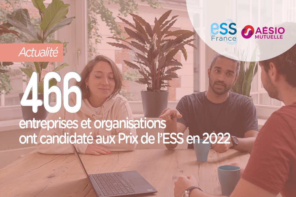 ESS_France's tweet image. [🤔Chiffre de la semaine avec @AesioMutuelle]

Les #PrixESS, ce sont des Prix (et les seuls 😉) qui récompensent des initiatives sur l’ensemble du territoire national Français 🏆 L'édition 2023 des #PrixESS est lancée, et ce jusqu'au 30 juin !!

➡ ess-france.org/chiffre-de-la-…