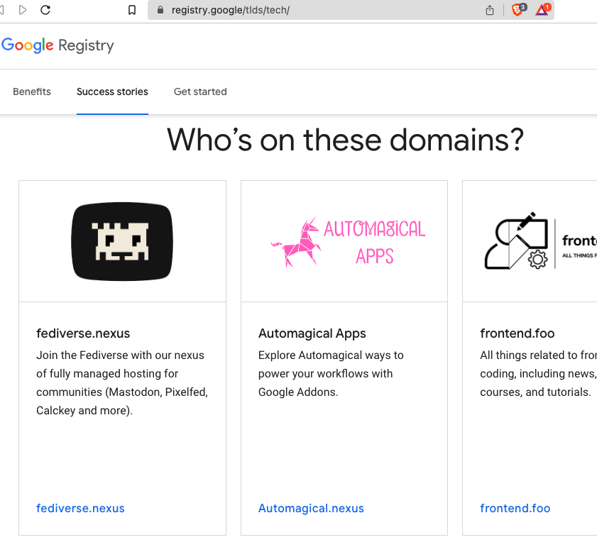 We have a lot of things brewing with Automagical Apps. 

Google just launched the .nexus TLD &amp; invited us to be part of the launch. 

Super excited to roll out automagical.nexus 

More on that coming soon!

Thanks to Google Registry for inviting us to be early adopters!