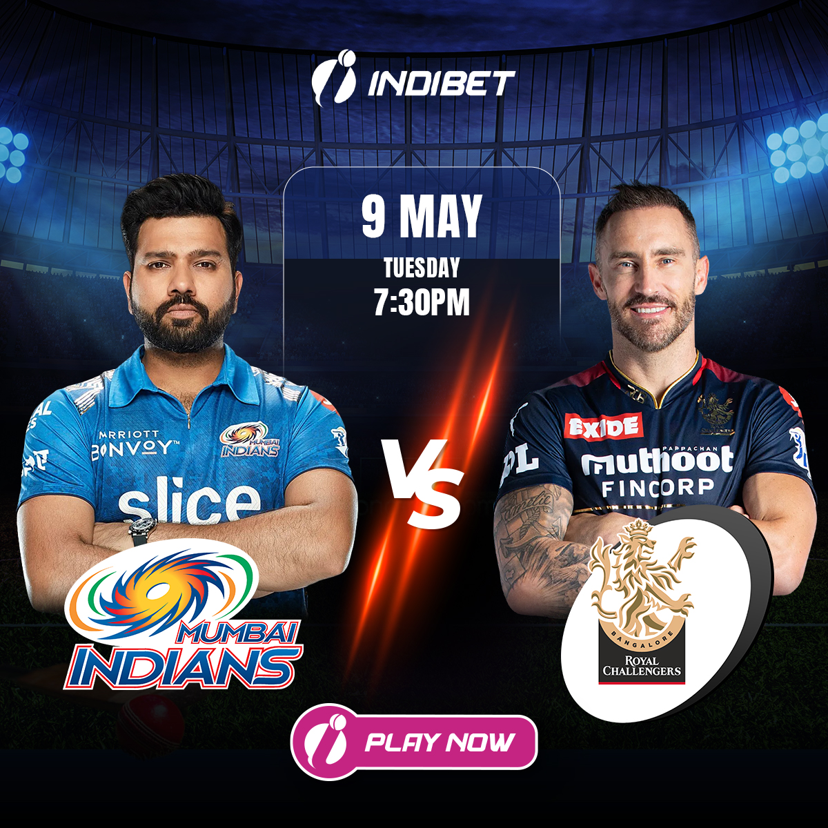 Indibet01's tweet photo. Mumbai Indians take on Royal Challengers Bangalore in......

Read the Full Prediction :
https://t.co/OBoyYGMvTh

#IPL2023Predictions #IPLFantasyLeague #IPLWinningPredictions #IPLChampions #IPLExperts #IPLT20 #IPLAnalysis #IPLInsights #IPLCricket #IPLBettingTips #iplpredictions https://t.co/JH9OcGAGIm