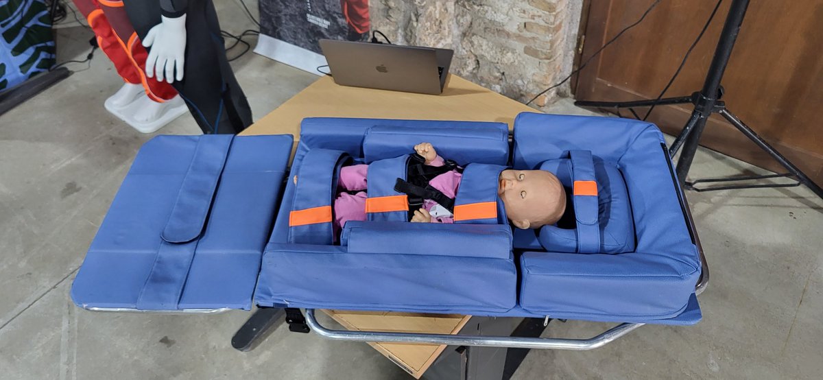 Search & Rescue (@sar_h2020) on Twitter photo Francesca MORELLI <a href="/UNI_FIRENZE/">UniversitĆ di Firenze</a> presents an innovative #firstaid device for kids #SAR #H2020 #finalconference Francesca MORELLI <a href="/UNI_FIRENZE/">UniversitĆ di Firenze</a> presents an innovative #firstaid device for kids #SAR #H2020 #finalconference