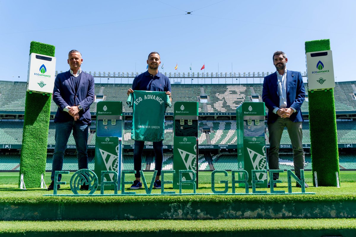 📢 <a href="/ecoadvancespain/">Eco Advance Ozono</a> se une a #ForeverGreen y proveerá al <a href="/RealBetis/">Real Betis Balompié 🌴💚</a> de máquinas de ozono y agua osmotizada 🚿♻️

Eco Advance ayudará al club verdiblanco a hacer que sus instalaciones sean más sostenibles 🌿🏟️

¡Bienvenidos! 👋

➡️ realbetisbalompie.es/noticias/area-…