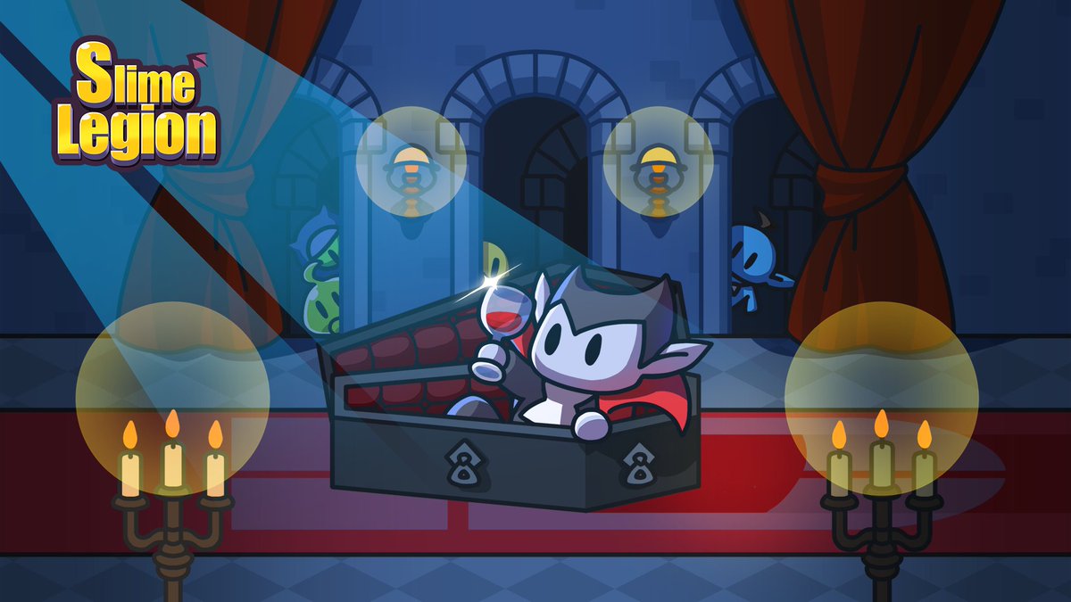 SlimeLegion_EN's tweet photo. Monster of the Week: Dracula🧛
The monsters want to recruit Dracula, but he's too cool! What should they say to recruit him?

Follow @SlimeLegion_EN and quote tweet this post with your answer.
10 best answers will receive 1 Dracula shard!
Entry ends: 5/15, 23:59 UTC

#SlimeLegion https://t.co/8KzU4vBXDk