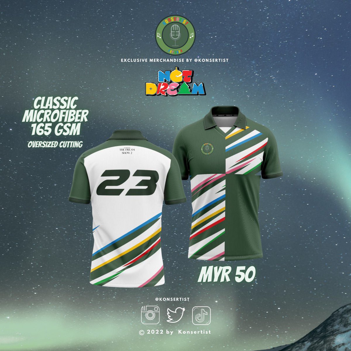 konsertist's tweet image. [P/O] NCT Dream: The Dream Show 2 exclusive merchandise by @konsertist! 

⏰ Due: 13/5/23
💰RM50 &amp;amp; RM80. Buy both: RM99
📍 Meetup @ concert venue / Postage (SM RM10 / SS RM15)

DM or comment for any inquiry. Thank you! 

#konsertist #THEDREAMSHOW2_in_KUALALUMPUR #TDS2inKL