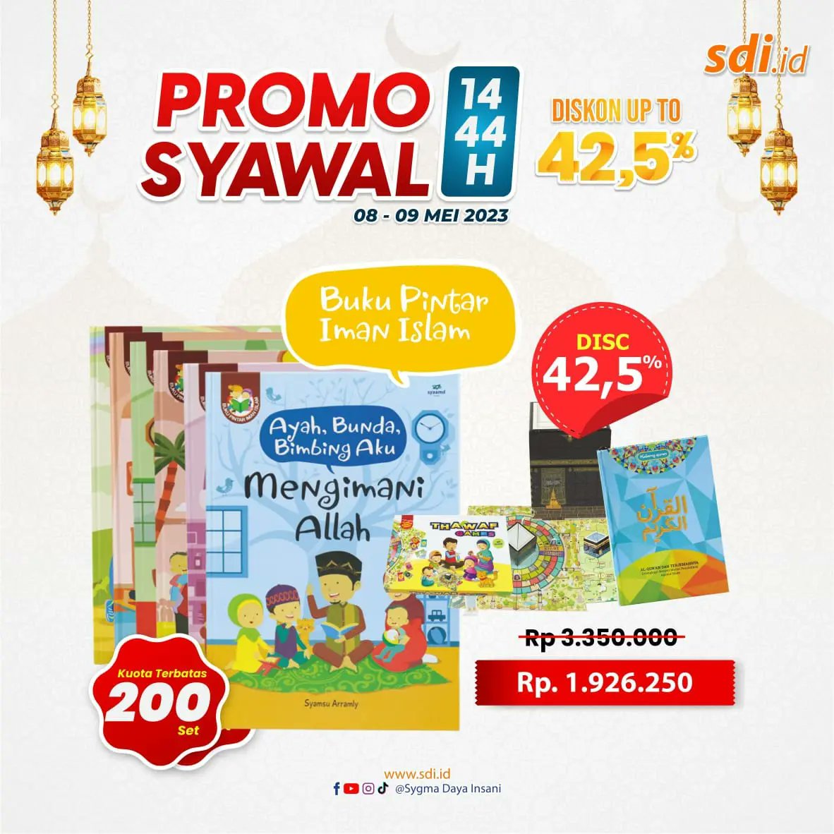 Pernah mengalami belum, Ayah Bunda? Lagi shalat, terus denger adik nangis. Otomatis shalatnya dipercepat? Kira-kira boleh ga, ya?

#sygmadayainsani #keluarga #tipsandtrick #ibadah #islam #bukuanak #bukuislam