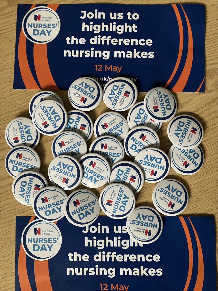 Look what we got in the mail today! Thank you <a href="/theRCN/">The RCN</a> for our pins!Getting ready for the 12th! Happy Nurses Week! <a href="/sheralynkaye/">Shy</a> <a href="/lindaflynn51/">linda flynn 💙</a> <a href="/QSNeurosurgery/">Queen Square Neurosurgery</a> @vsweeney431