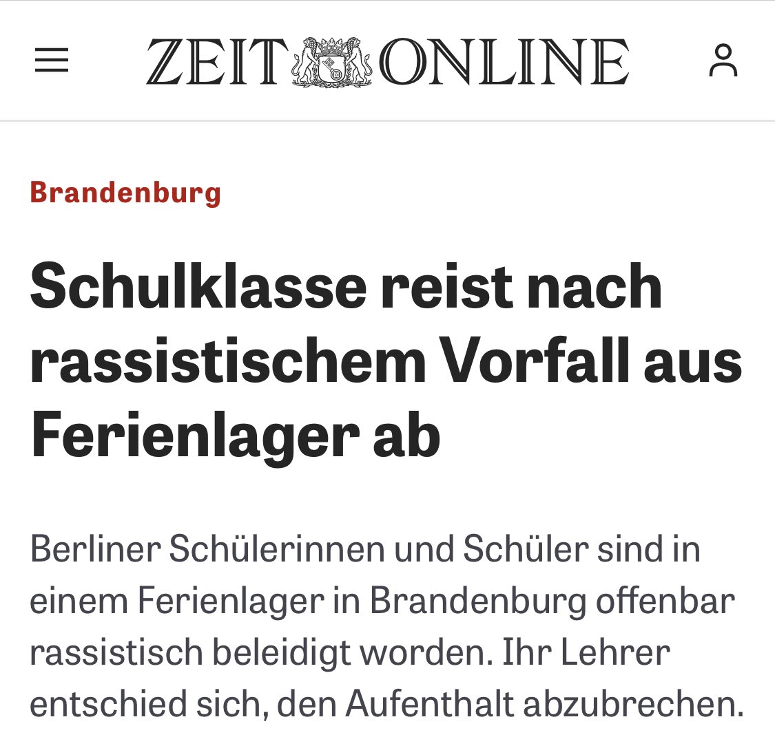 LibanFa's tweet photo. Wenn Schüler*innen (fast alle mit Migrationshintergrund) aus einem Ferienlager flüchten und unter Polizeischutz nach Hause begleitet werden müssen, weil ein rechter Mob sie beleidigt und körperlich bedroht…

…dann erwarte ich einen Aufschrei!! #Brandenburg #Heidesee 1/2 https://t.co/u4auwvBoVn