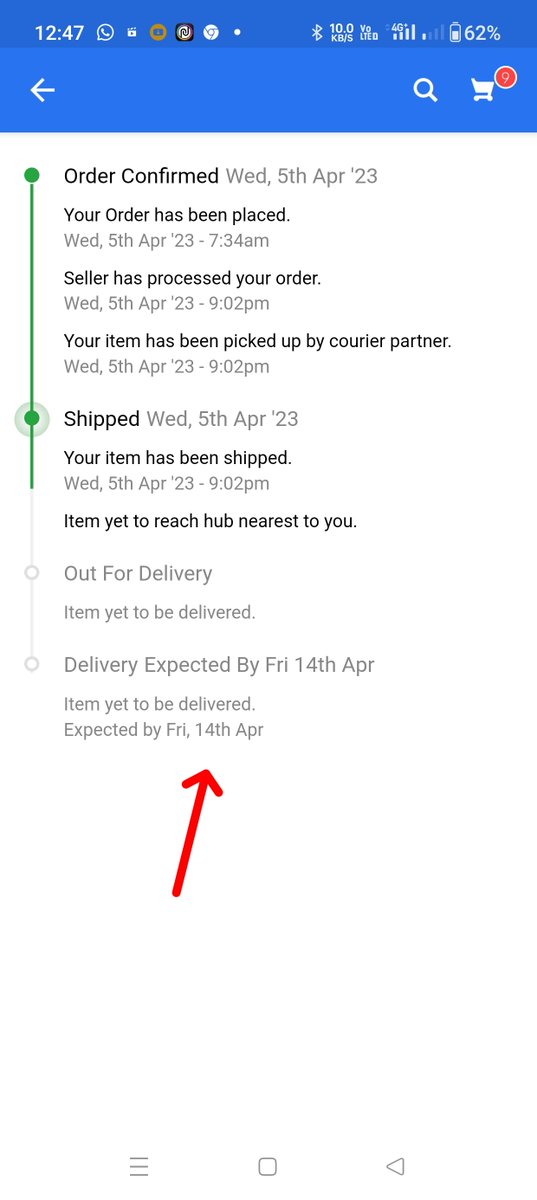 BhuyanDeepak70's tweet photo. @Flipkart Order ID - OD327751541321390100
Will it be delivered?? Why Flipkart is silent on this order. It is 34th day since it ordered, how long it'll take to be delivered. False information on site "customer is unreachable " &amp; talking to the customer shouldn't be your ethics. https://t.co/tAn71kv1xb