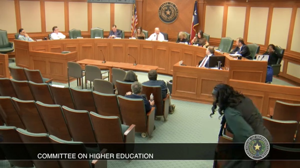 txblackcaucus's tweet image. After going through all the remaining testimony, ultimately SB 17 is left pending.

The chair has motioned for the committee to adjourn. #txlege #TxforDEI