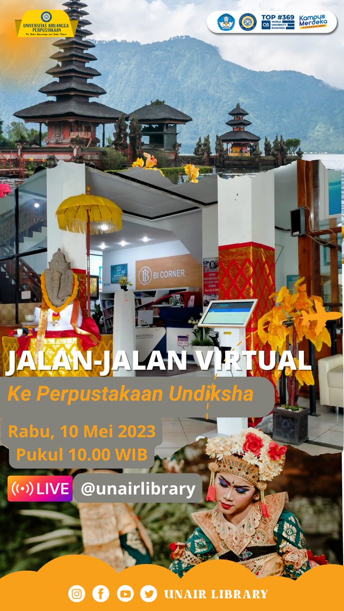 unairlibrary's tweet photo. Siapa yang mau ikutan Jalan-Jalan ke Bali??
#JJV
#baliisland
#Undiksha https://t.co/GVwG3lWDAk