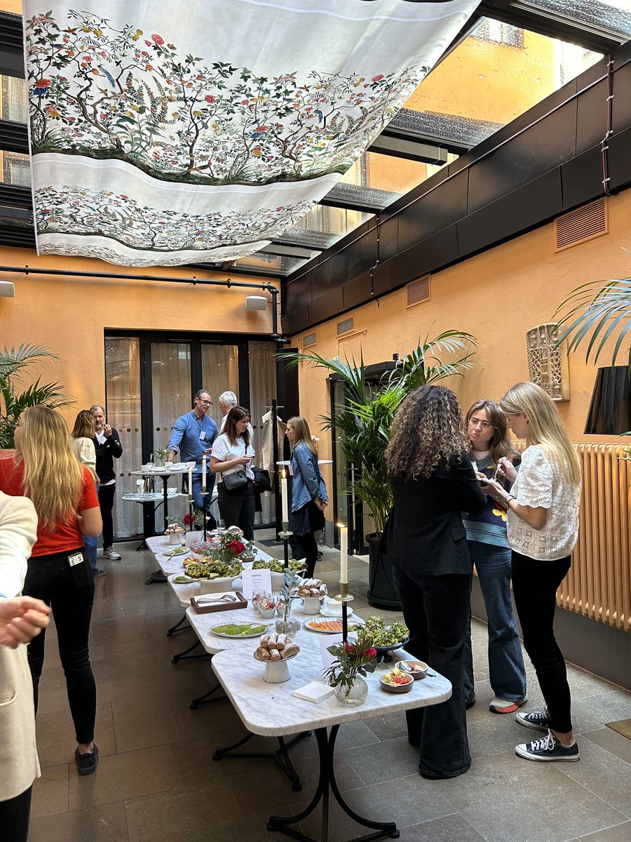 amanda_hultman's tweet photo. I understand why our ‘Gamechangers Stockholm’ event is @andyhelbig favorite day of the year.

Impressive founders (and investors), great food, and a chance to show off our new Stockholm office🌟🇸🇪 https://t.co/XogZYMSAir