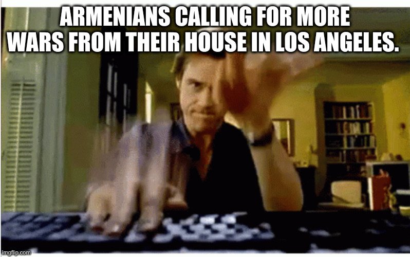 western_aze's tweet photo. @JohnyKeag @Ulviyya81834199 @lio___m It has been defeated already. The victory over #ArmenianTerrorism and #occupation ended with fiasco for armenoids. Keep being keyboard warrior from California 😂 https://t.co/aDV3GNYukf