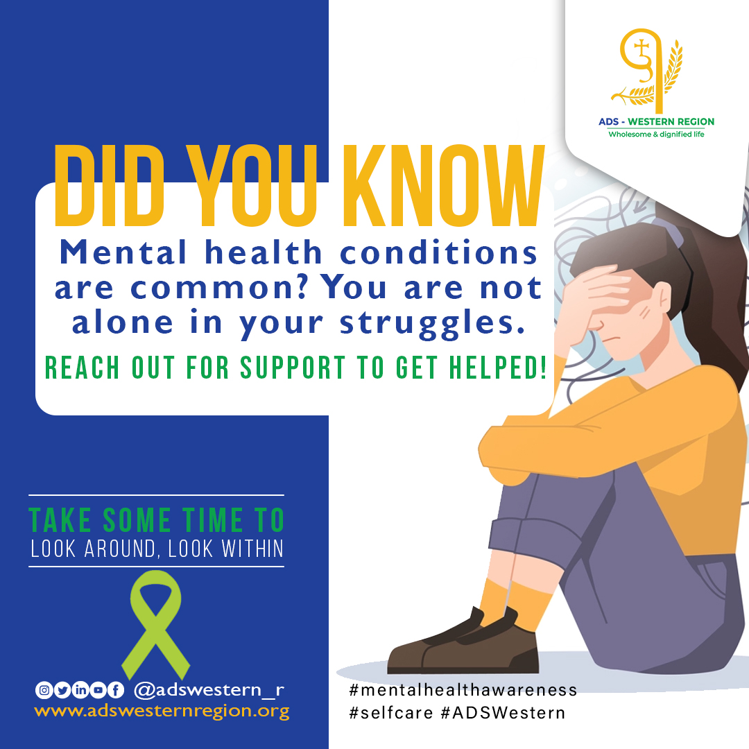 ADSWesternR's tweet image. Seeking help for your mental health is a sign of strength🏆, not weakness. 
#LookAround #LookWithin #ADSWMentalHealthAwareness