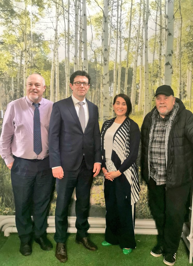News_St_Marys_B's tweet photo. Meeting today with Karl Hoffman  &amp; James O'Keeffe of @BaldoyleMS with Principal, Dr. Edel Greene &amp; Deputy Principal, John Moore.

Plans for 2023-24 - it's that time of the year - were discussed including preliminary thoughts and planning on a special project @aims_pro @HSBChamber https://t.co/b2omjeqXLv