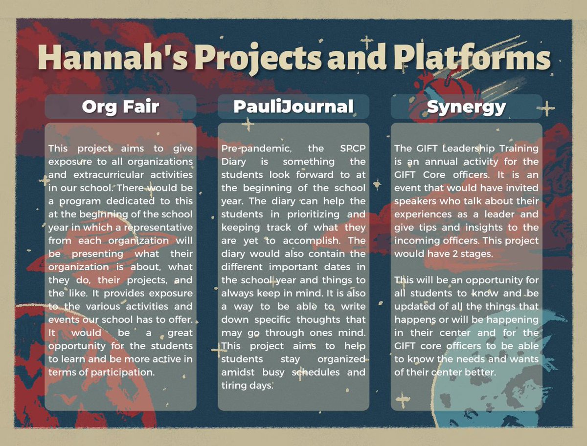 SCTPowerhouse23's tweet photo. Want to know more about what Hannah has In-store for you? Worry no more, Adventurers! Take a peek at Hannah's different projects and platforms for the upcoming school year! ⭐️ https://t.co/ljPAgXAyum