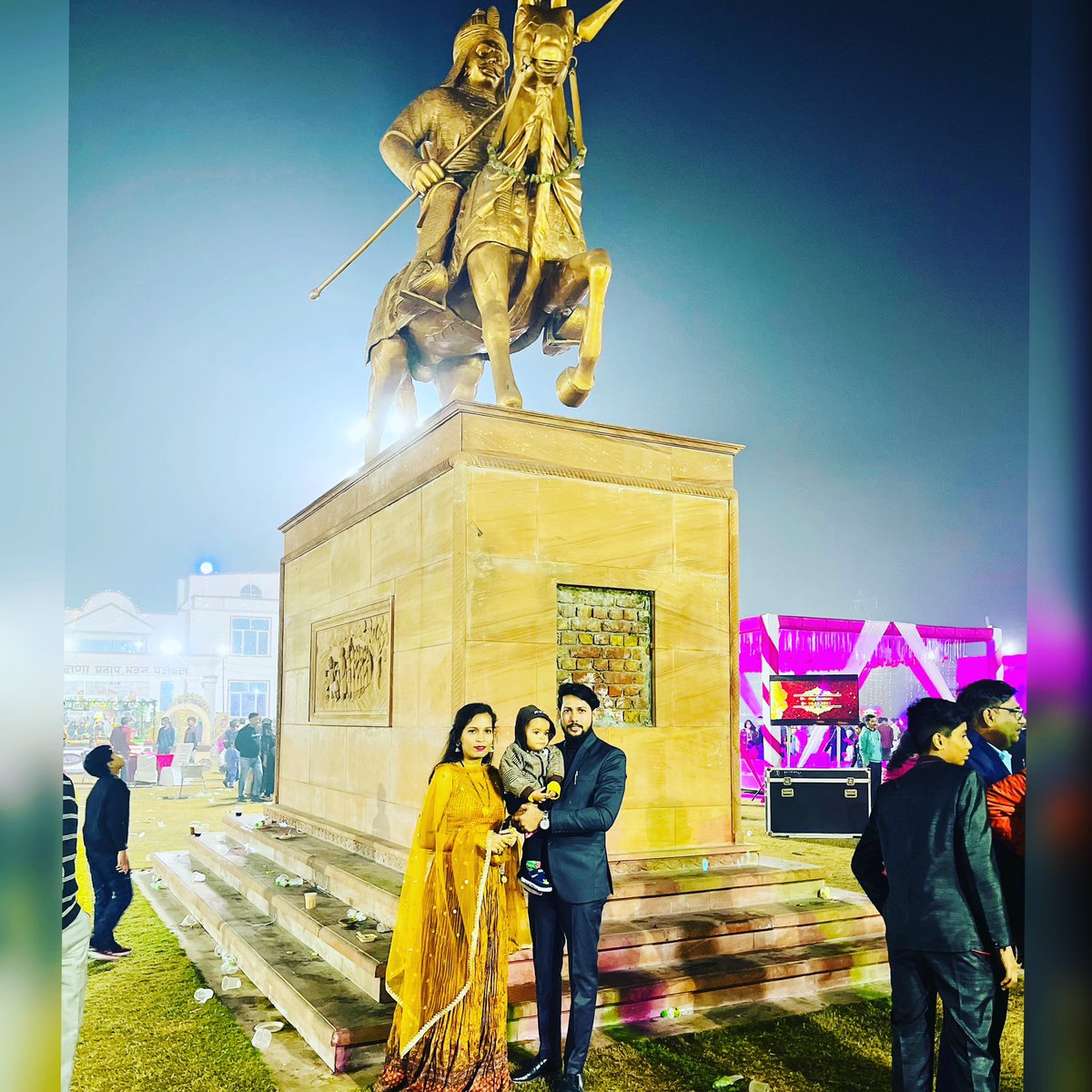 theamitbhati's tweet photo. T 285- महान शासक, अद्वितीय योद्धा, महापराक्रमी एवं मां भारती के वीर सपूत, वीर शिरोमणि महाराणा प्रताप जी की जयंती पर उन्हें शत्-शत् नमन🙏

उनका जीवन संघर्ष व राष्ट्रभक्त��� हर भारतीय के लिए प्रेरणादायक है।
#MaharanaPratapJayanti #MaharanaPratapJayanti2023 https://t.co/AIusU05VXW