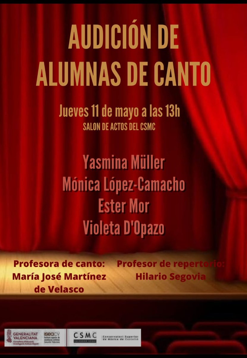 Conservatori Superior de Música Castelló tweet media