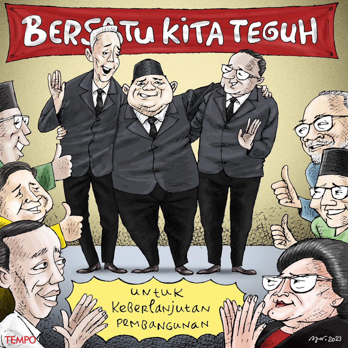 Bersatu

Kartun: Yuyun Nurrachman

#KartunMajalahTempo #MajalahTempo