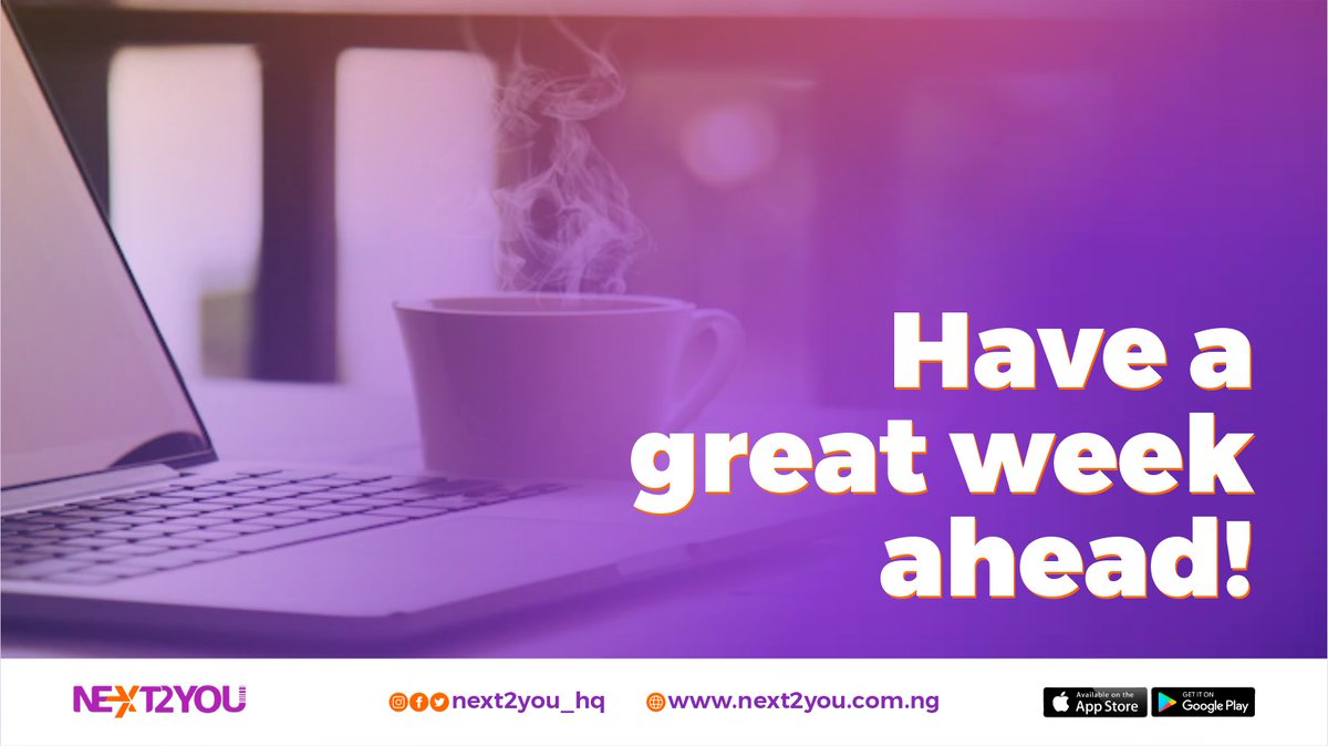 Next2you_hq's tweet photo. A reminder that you can achieve all you set to achieve. 

Have a great week ahead! https://t.co/EuGGSIhTgr