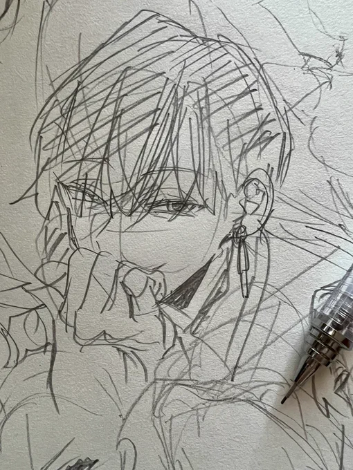 合間の手癖落書き
