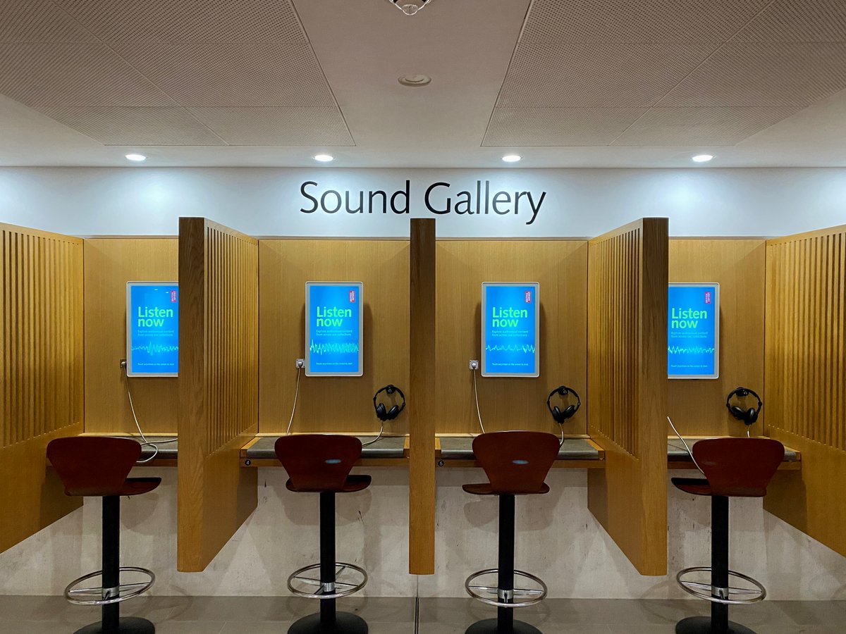 Shortlisted submissions for Sound of the Year Awards 2022 can now be listened to in the @BritishLibrary @SoundArchive's Sound Gallery - don't miss the chance to preview the finalists ahead of our event in the library's Pigott Theatre this Thursday evening!