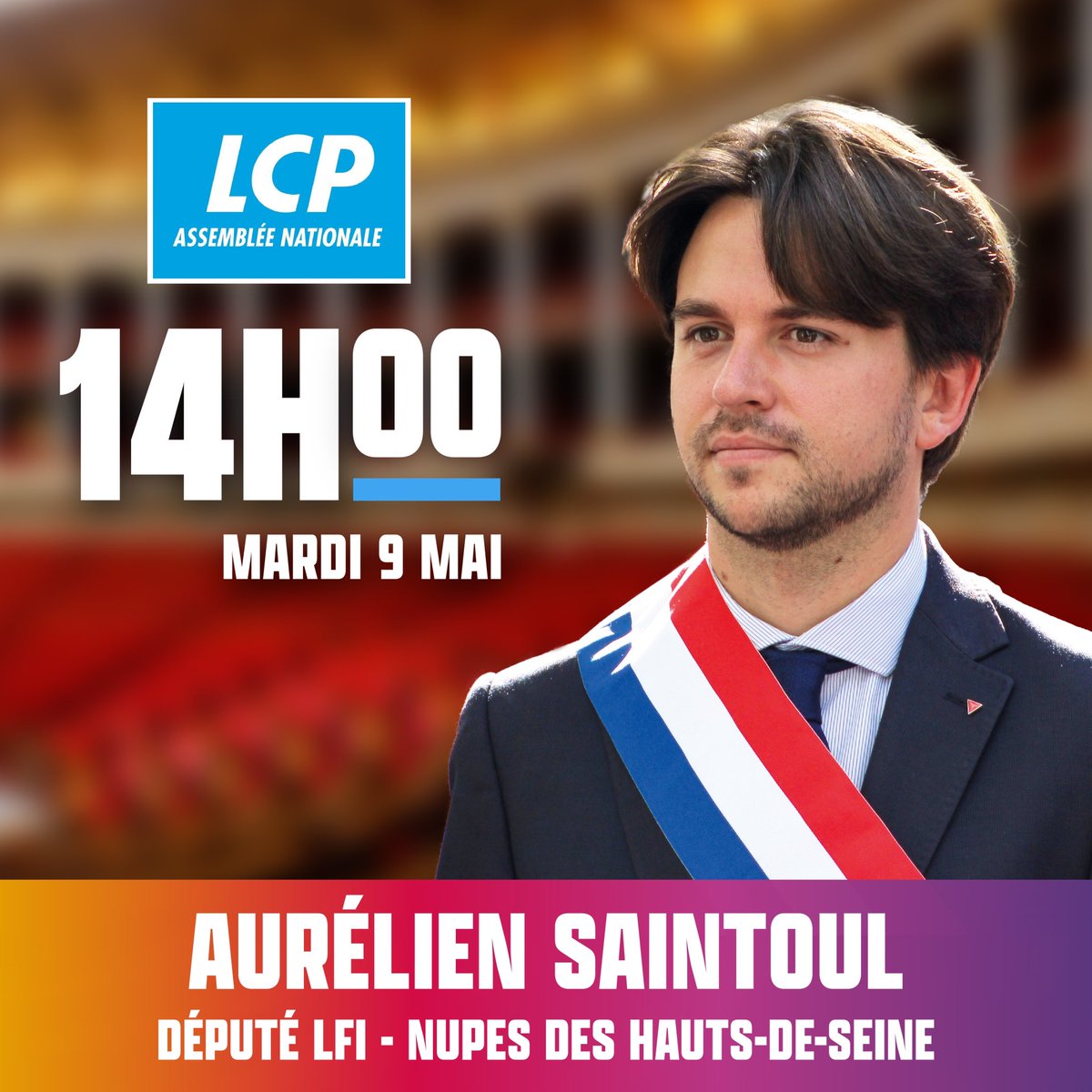 A_Saintoul's tweet image. 📺 Retrouvez-moi à partir de 14h dans l’émission Questions d’actualité sur @LCP pour débattre de la loi de programmation militaire.

#DirectAN #fildefense #LPM