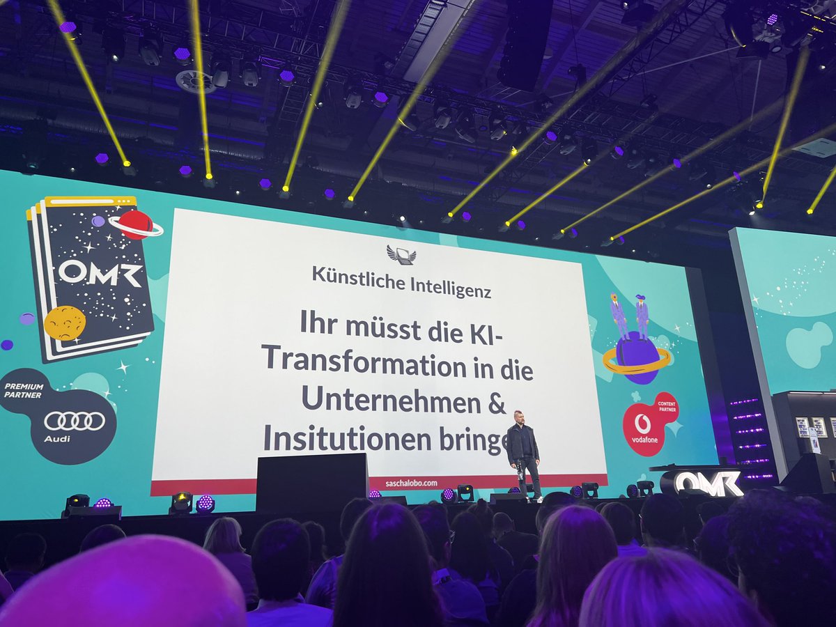 Bin dabei. Danke ⁦<a href="/saschalobo/">Sascha Lobo</a>⁩ #omr23