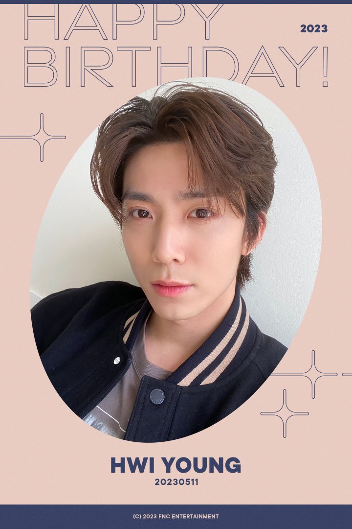 [#2023HBD] 오늘, 5월 11일은 SF9 휘영의 생일입니다.
SF9 휘영의 생일을 축하해주세요 :-)

#SF9 #에스에프나인 #휘영 #HWIYOUNG #HappyHWIYOUNGDay 
<a href="/SF9official/">SF9official</a>