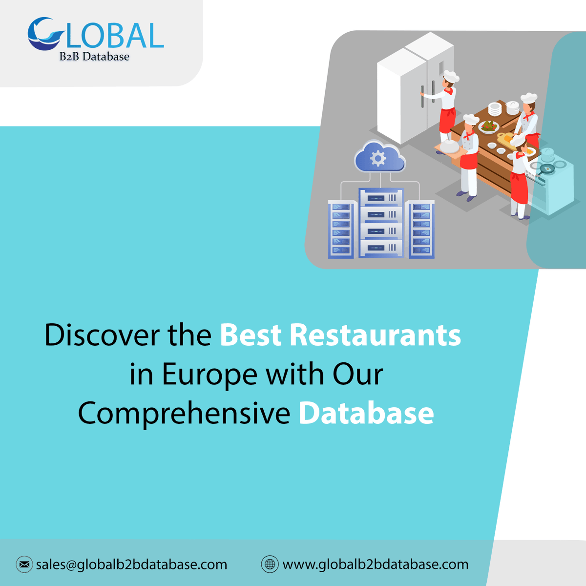 DatabaseB2b's tweet image. Discover the Best Restaurants in Europe with Our Comprehensive Database
For more information, globalb2bdatabase.com or contact us at sales@globalb2bdatabase.com
#Foodie #Travel #Restaurants #culinary #foodindustry