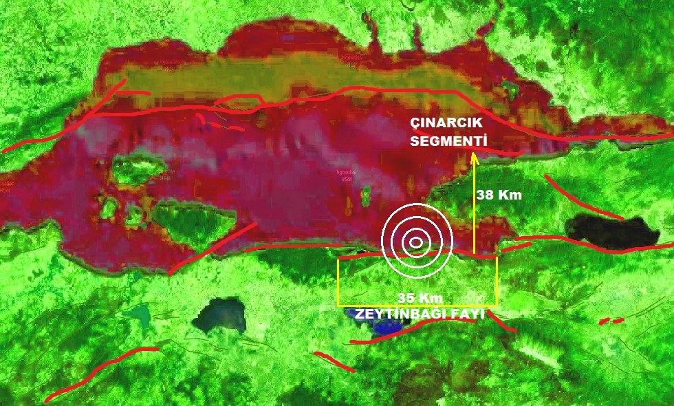 sismikveri's tweet photo. #Bursa #mudanya zeytinbağı fayı üzerinde 5 km derinlikte M= 3.8 gerçekleşen deprem Çevre illerde hissedildi.Panik yapacak bir durum yok.Lokasyonda ortalama yılda 1.5 mm kayma hızı var ve fayin geometrik özellikleri ortalama M= 5.5 üzeri #deprem için uygun olmasa da yakın çevre 👇 https://t.co/9vg5mD7ZXc