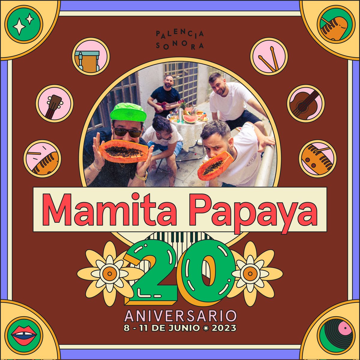 6️⃣ Sábado 10 de junio 

🟠 A partir de las 12h, conciertos de <a href="/drinkcocowine/">Coco Wine</a> y <a href="/MamitaPapaya/">Mamita Papaya</a> en la Plaza Mayor. Y volvemos a colaborar con la AECC que ofrecerá tapas sonoras para recaudar fondos durante los conciertos.