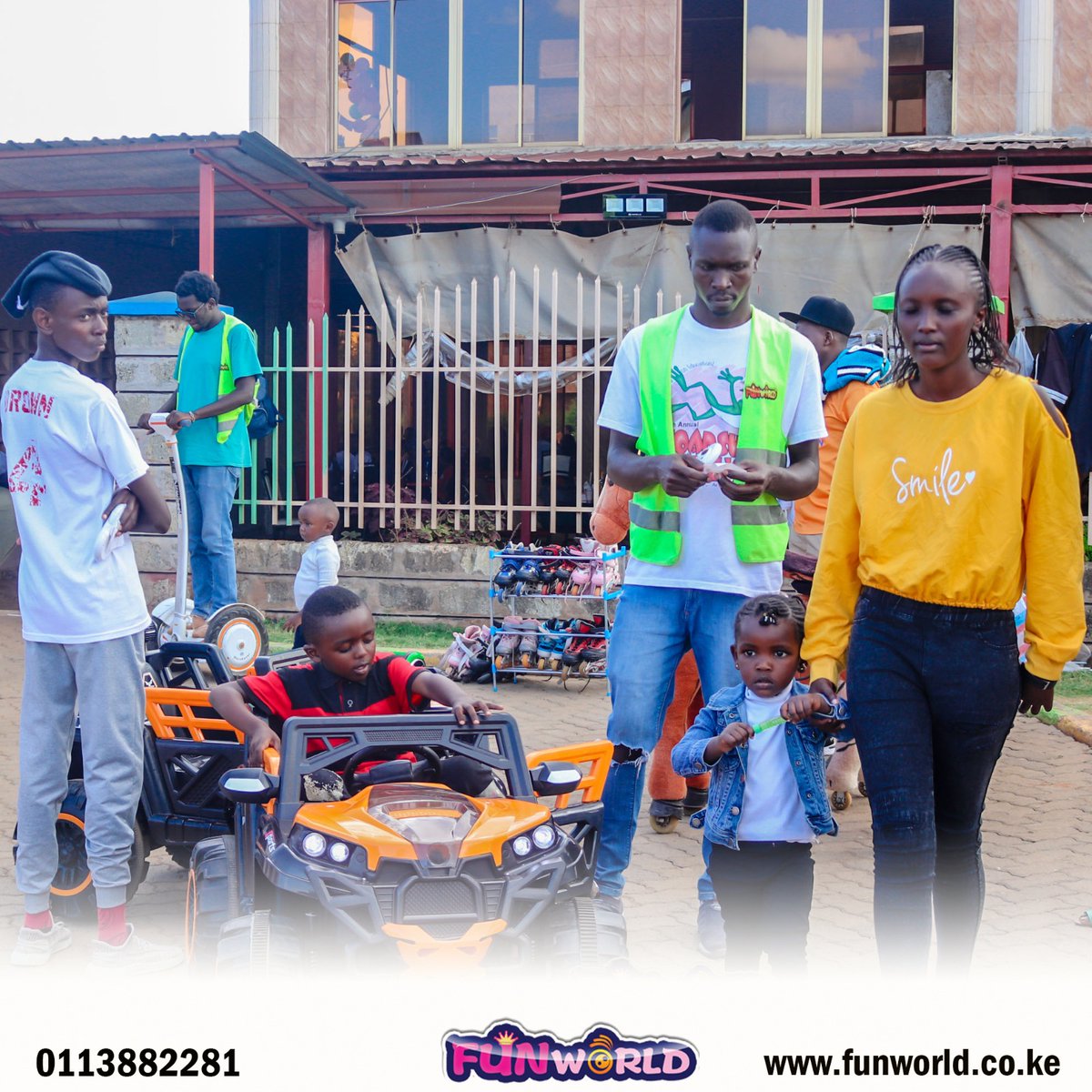 Have a Fun-tastic Tuesday.
#FunworldAmusementPark.
Find us at Juja City Mall Complex (Behind Naivas), Along Thika Superhighway on Exit 14

Contact us on +254 113 882 281.
Email: info@funworld.co.ke 
Website: funworld.co.ke 
#FunworldAmusementpark #TheFunworldExperience