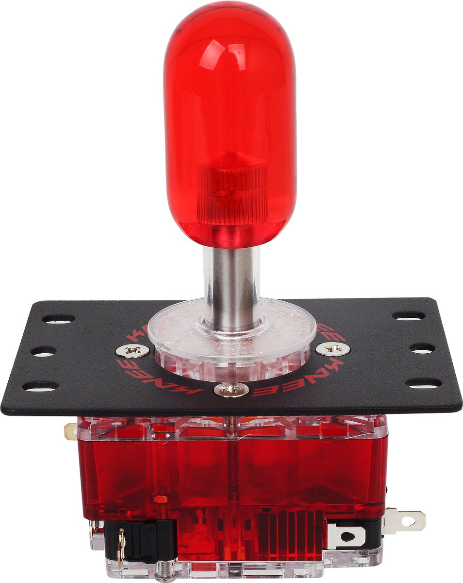 ist_mall's tweet photo. Knee Lever Neo Features
- Lever produced in collaboration with Tekken progamer Knee (Bae Jae-min) and Samdeoksa a Korean arcade part producer
- Transparent acrylic handle grip with unique capsule design
- Stylish look with transparent polycarbonate body, shaft cover and dust cover

Installation Requirements
1. Arcade joysticks with an interior space of 65mm wide, 97mm long and 43mm high for mounting levers
2.Japanese Sanwa Basic Fixed Bracket Type Arcade Joystick