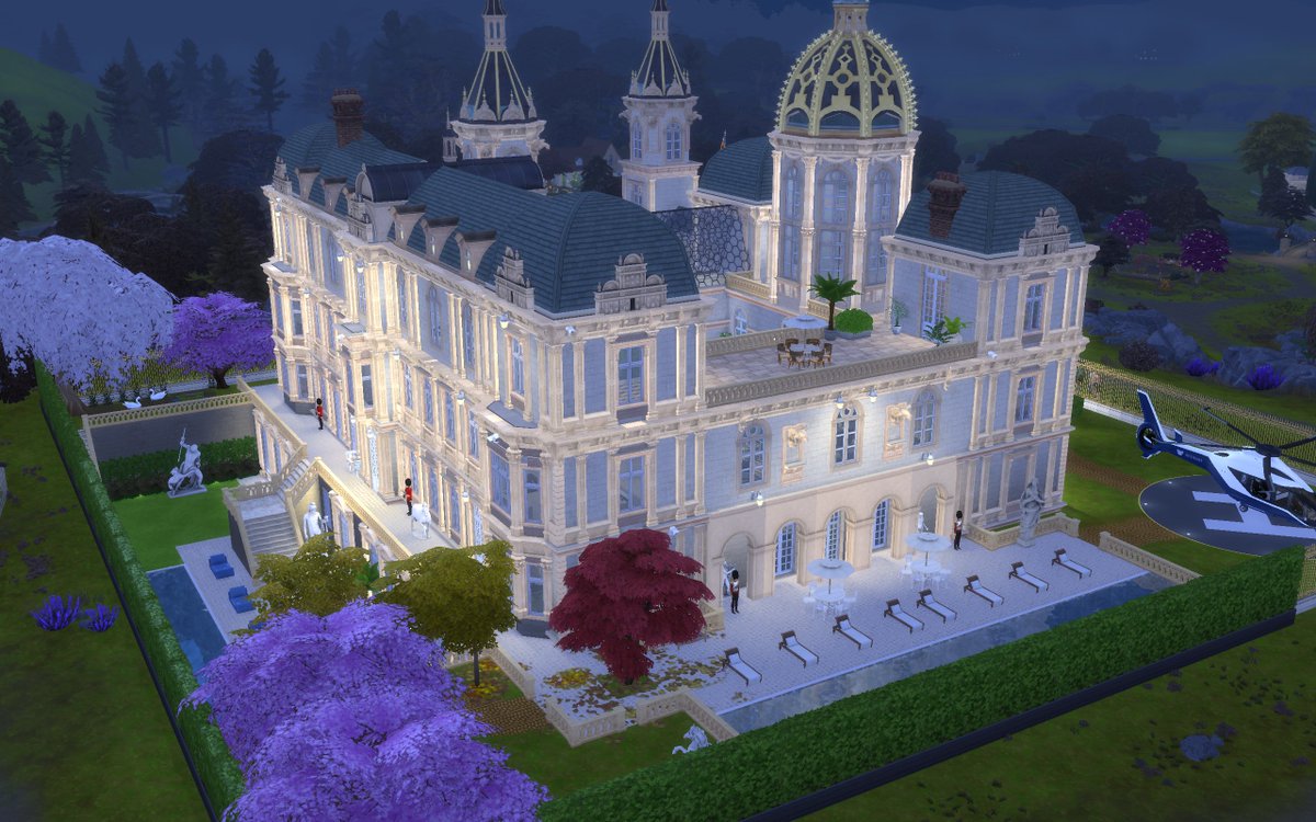 BluthIndustries's tweet image. This has been a long time coming but finally uploaded my latest royal castle up on the gallery origin ID:jrsdls1124 . An opulent hunting castle for my royal family, over 4 levels with no detail spared #ShowUsYourBuilds #simmersdigest #harlix #richsims #bluthindustries #TheSims4