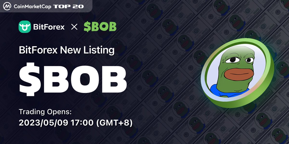 bitforexcom's tweet photo. 🆕#BOB is coming to BitForex!

⏰May 9th, 17:00 (GMT+8) 

🔗Details: https://t.co/UqQ7fYlnPg

 @BobEthToken #BitForex #newlistings #memecoins https://t.co/eplxsNh4yx