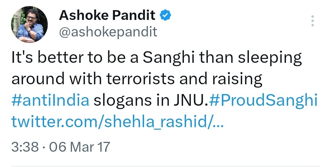 Only if Shabana knew that CBFC is staffed with crassy misogynist Sanghis like @ashokepandit @NihalaniPahlaj

She would understand how propaganda echoes in their echo chambers to satisfy their vile Sanghi souls.

@Simi_Garewal @_sayema @sagarinayak @sujataanandan