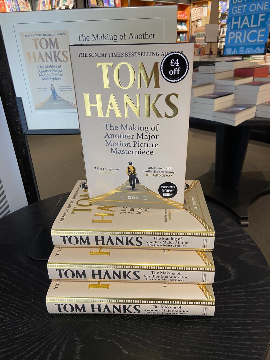 🚨 New book alert! The debut novel from <a href="/tomhanks/">Tom Hanks</a> is now available in store. <a href="/PenguinUKBooks/">Penguin Books UK</a>
