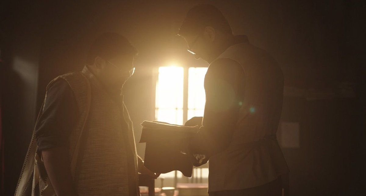 idevadhikari's tweet photo. On the auspicious occasion of Rabindra Jayanti, here's a sneak peek of your beloved Ajit & Byomkesh. If everything goes according to plan, then we hope to see you in theatres on the 11th of August, 2023.

#ByomkeshDurgoRashyo

@DEV_PvtLtd @ShadowFilmsHere @BirsaDasgupta @RukminiMaitra
