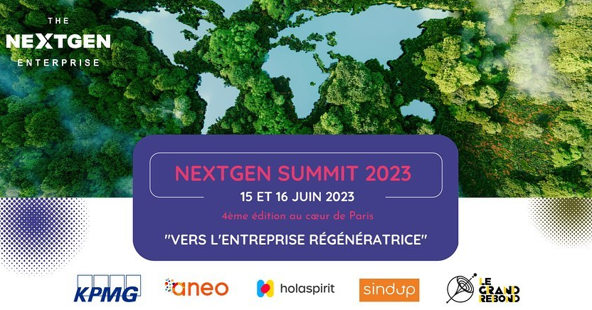 M_et_T's tweet photo. 🚀Un évent sur l'entreprise régénératrice, ça vous parle ?

On sera au NextGen Summit 2023, co-organisé par @TheNextGenEnte2, @Sindup  et @LeGrandRebond !

Le programme👉https://t.co/g9ydCxJeXB

Contactez nous pour avoir un tarif spécial : contact@managers-et-territoires.org 📩 https://t.co/9v0qcLI4zo